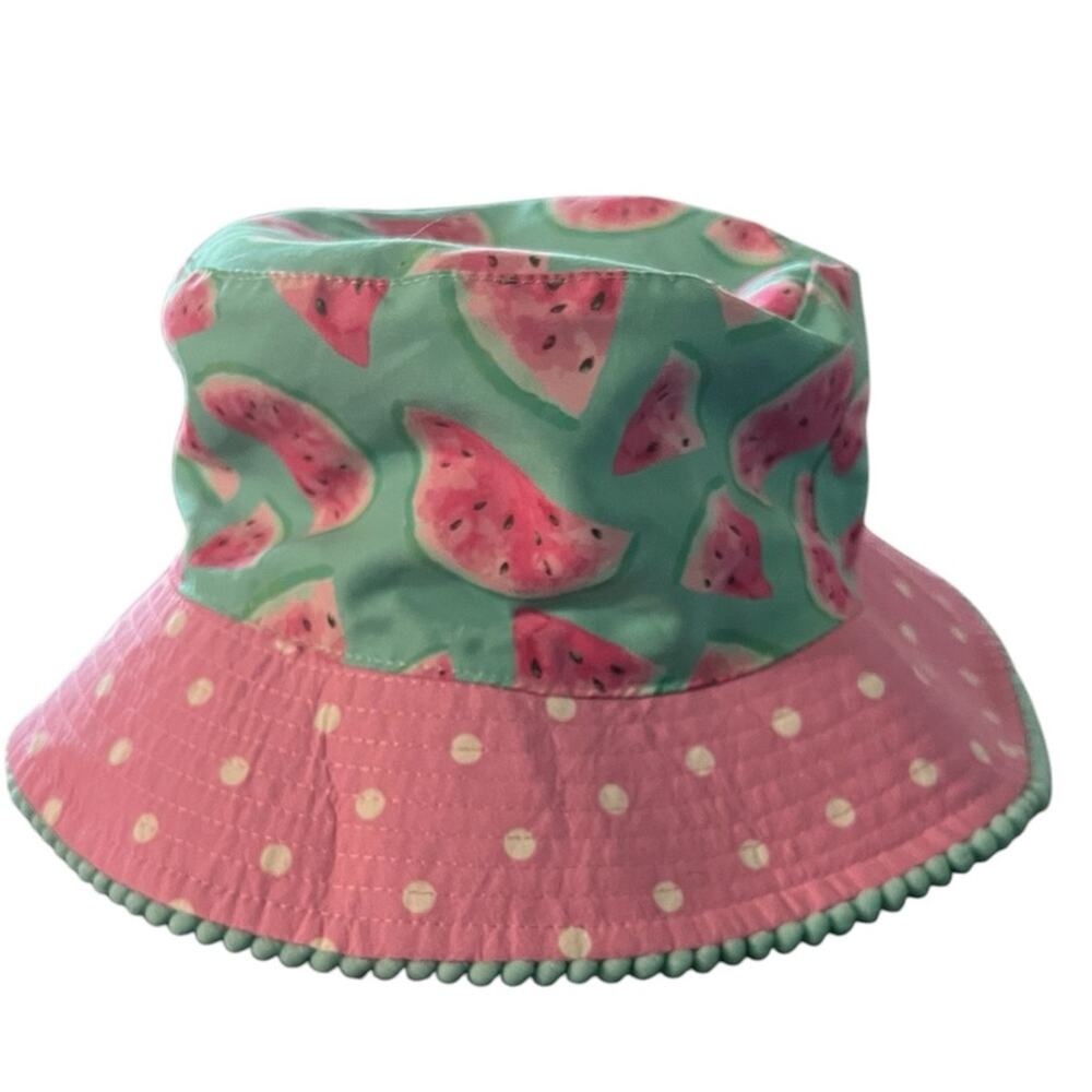 Matilda Jane Watermelon Flamingo Reversible Bucket Hat